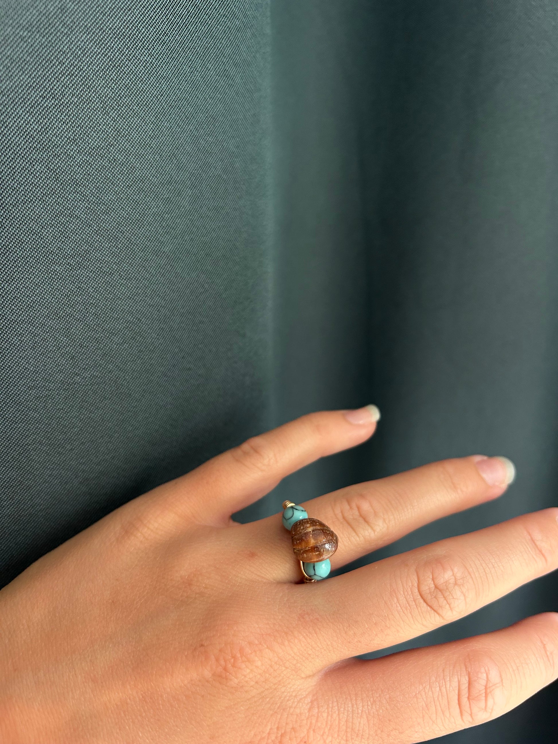 Mermaid Turquoise Ring
