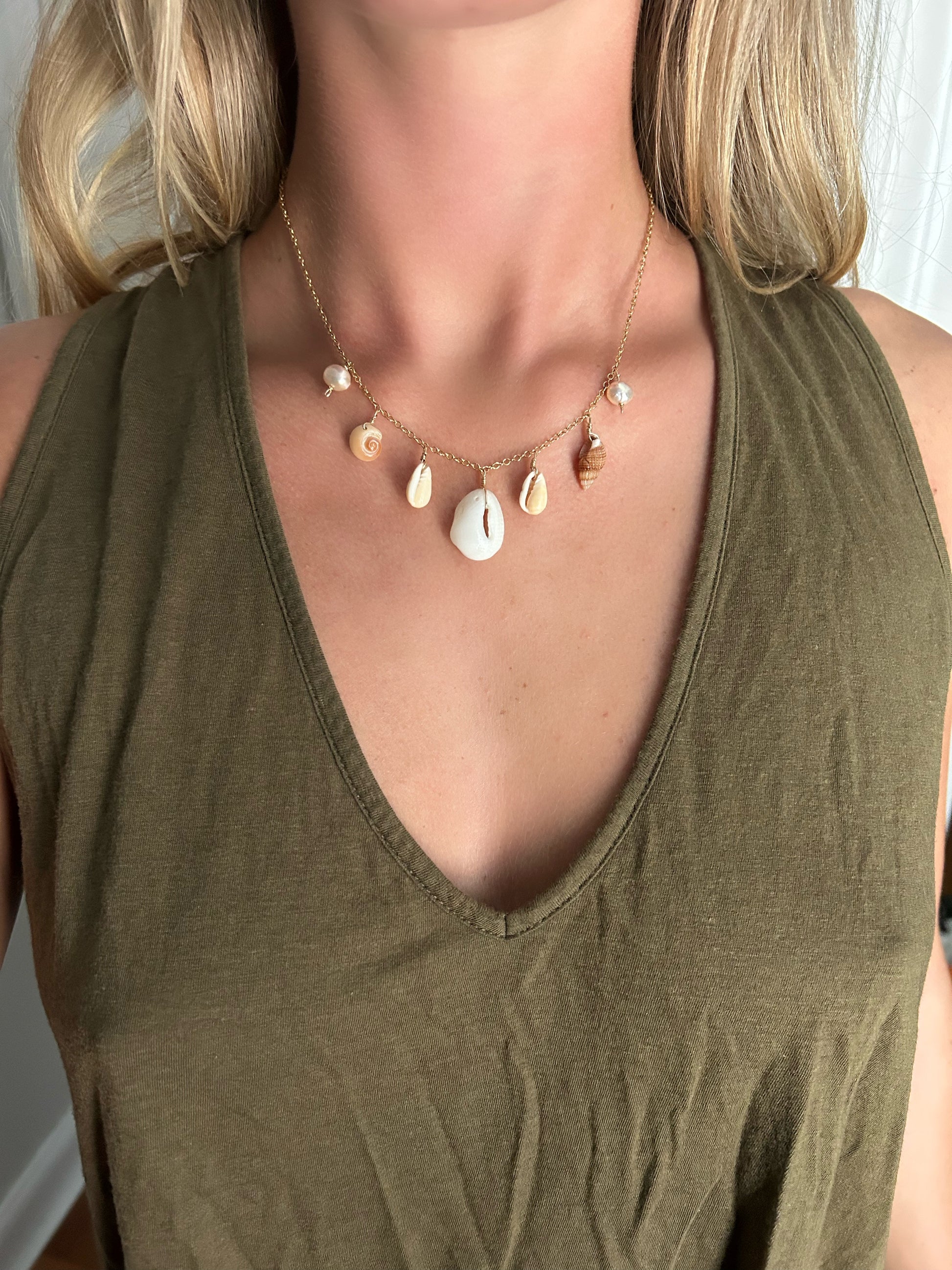 The Sandy Charm Necklace