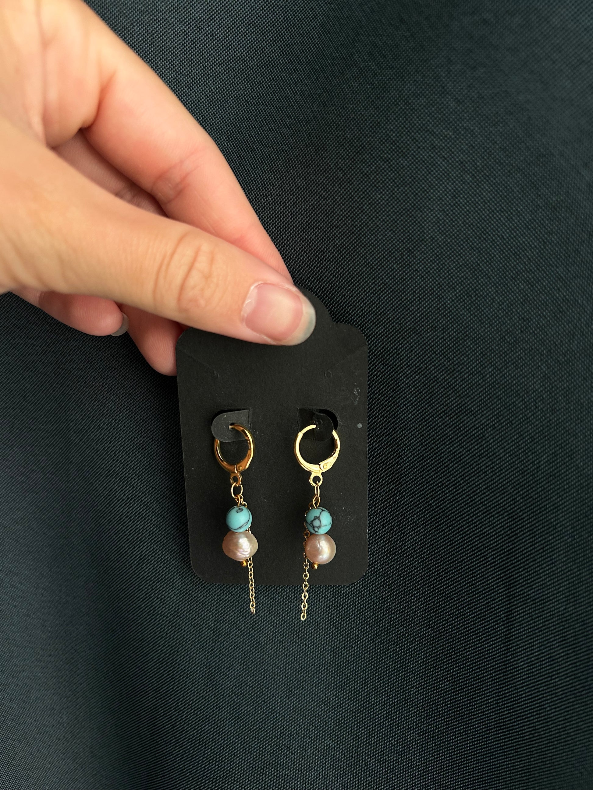 Mermaid Turquoise Earrings