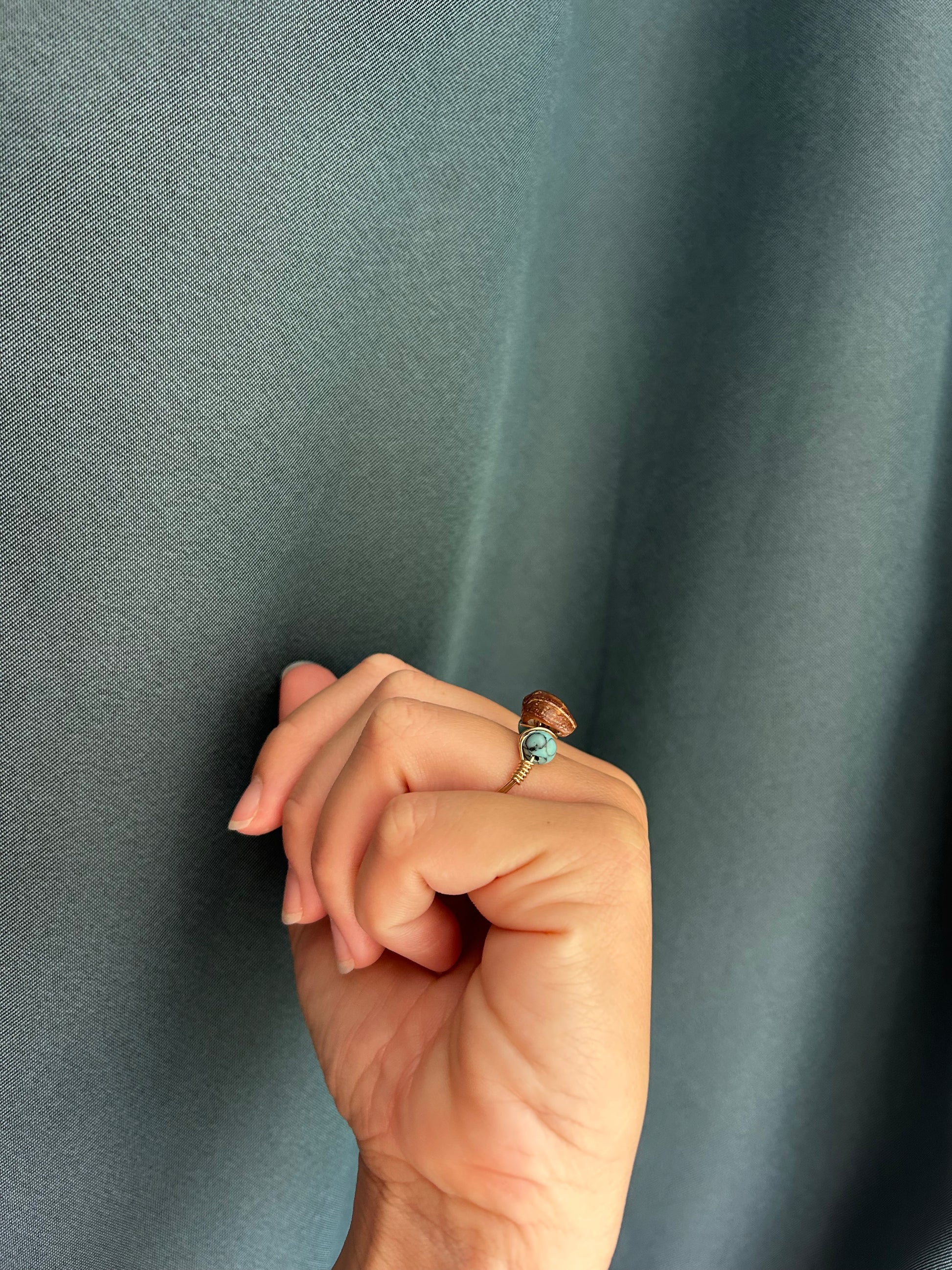 Mermaid Turquoise Ring