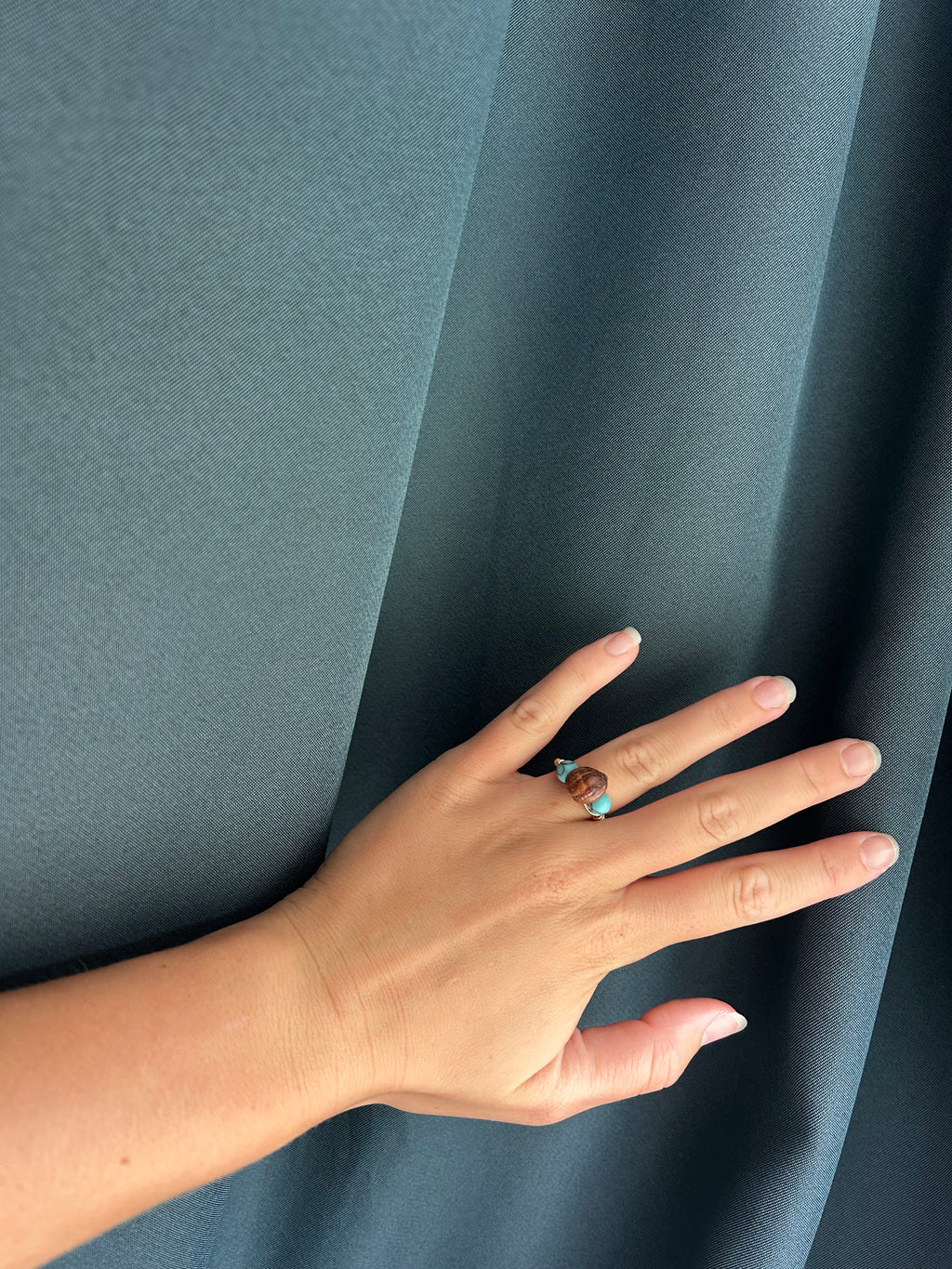 Mermaid Turquoise Ring