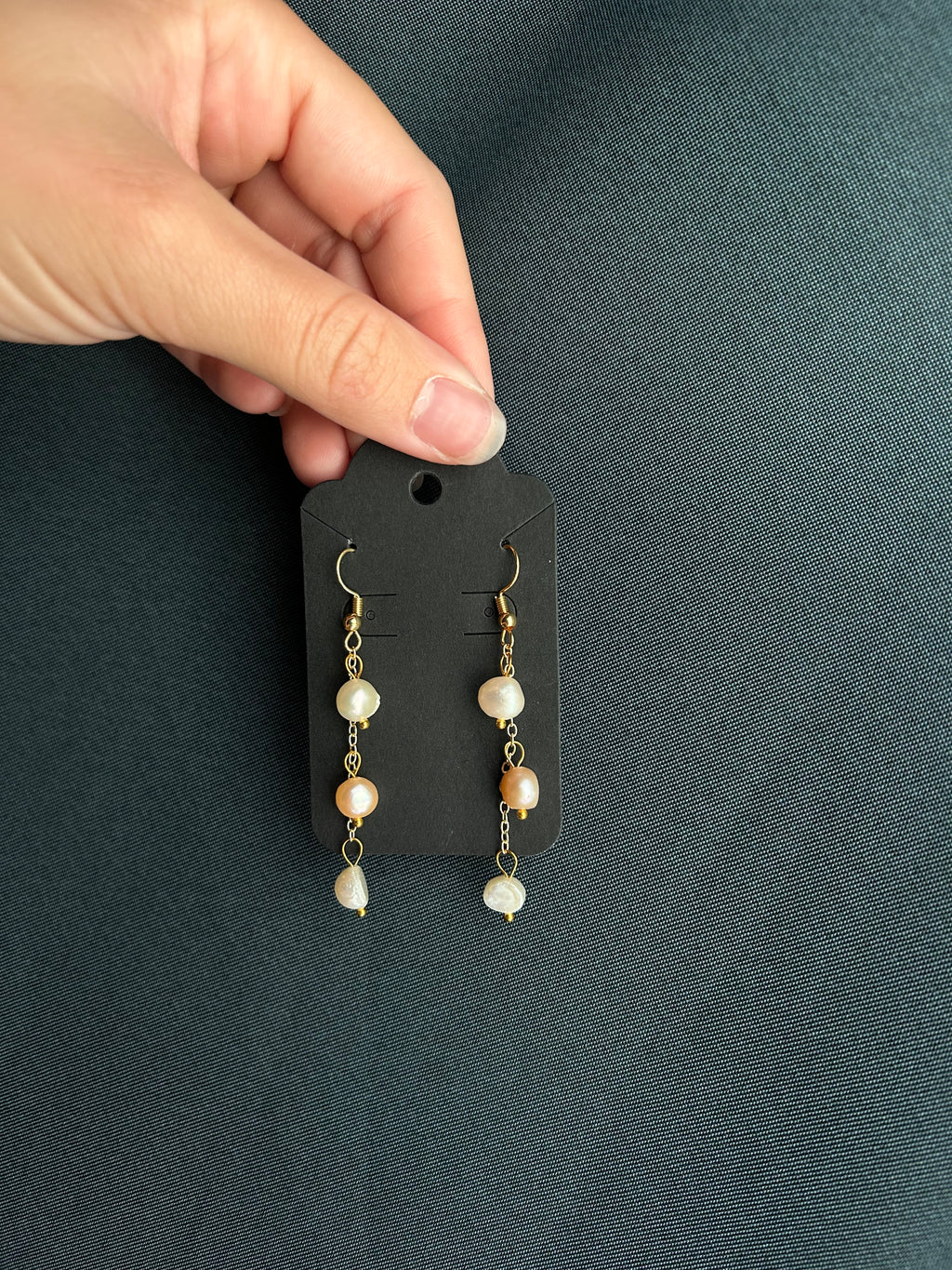 Classic Pearly Dangle Earrings