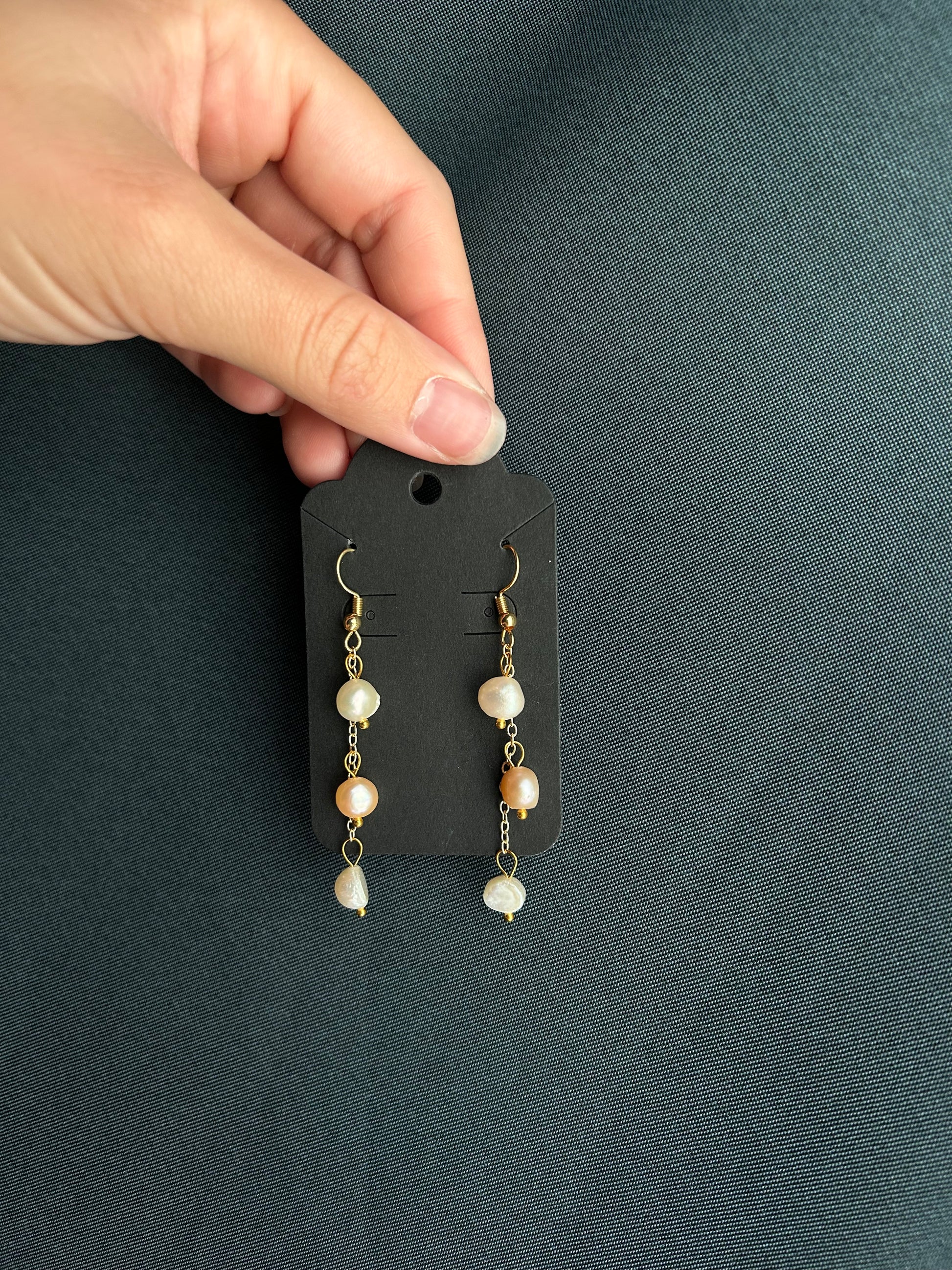 Classic Pearly Dangle Earrings