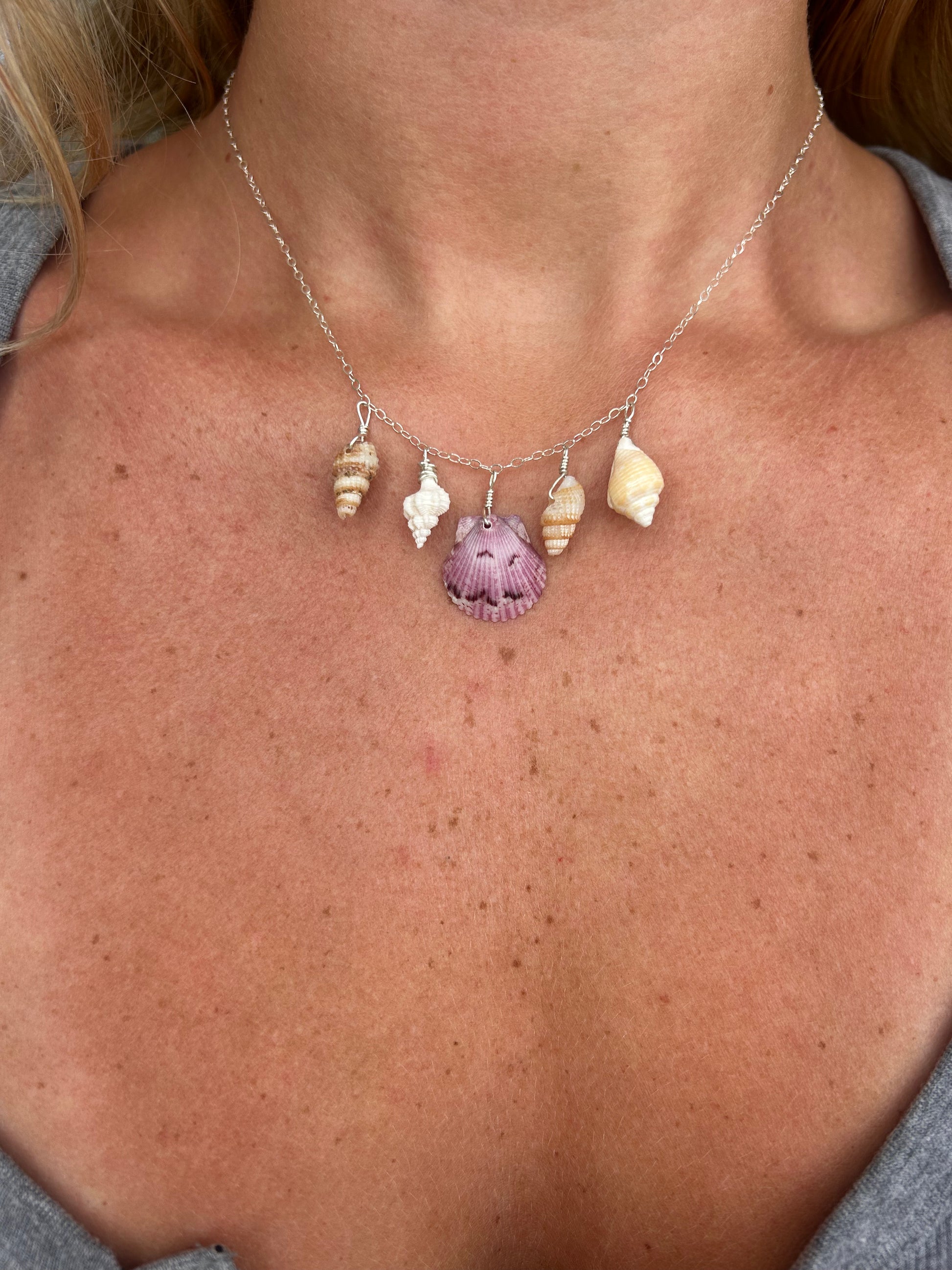 Tidal Wave Charm Necklace