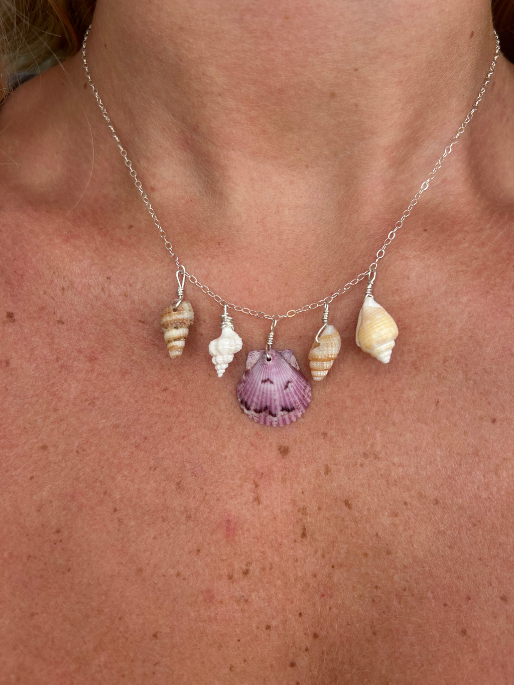 Tidal Wave Charm Necklace