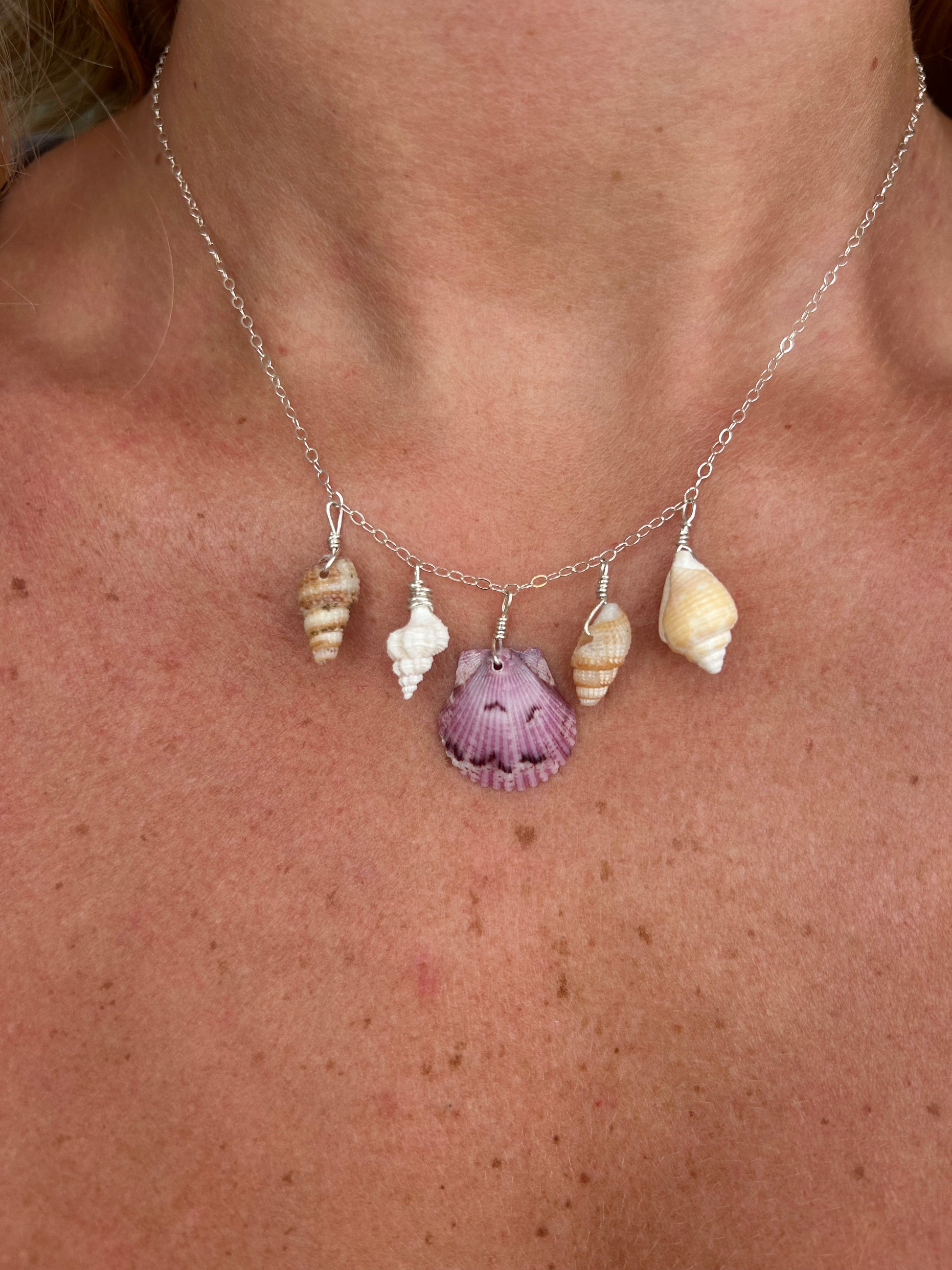 Tidal Wave Charm Necklace