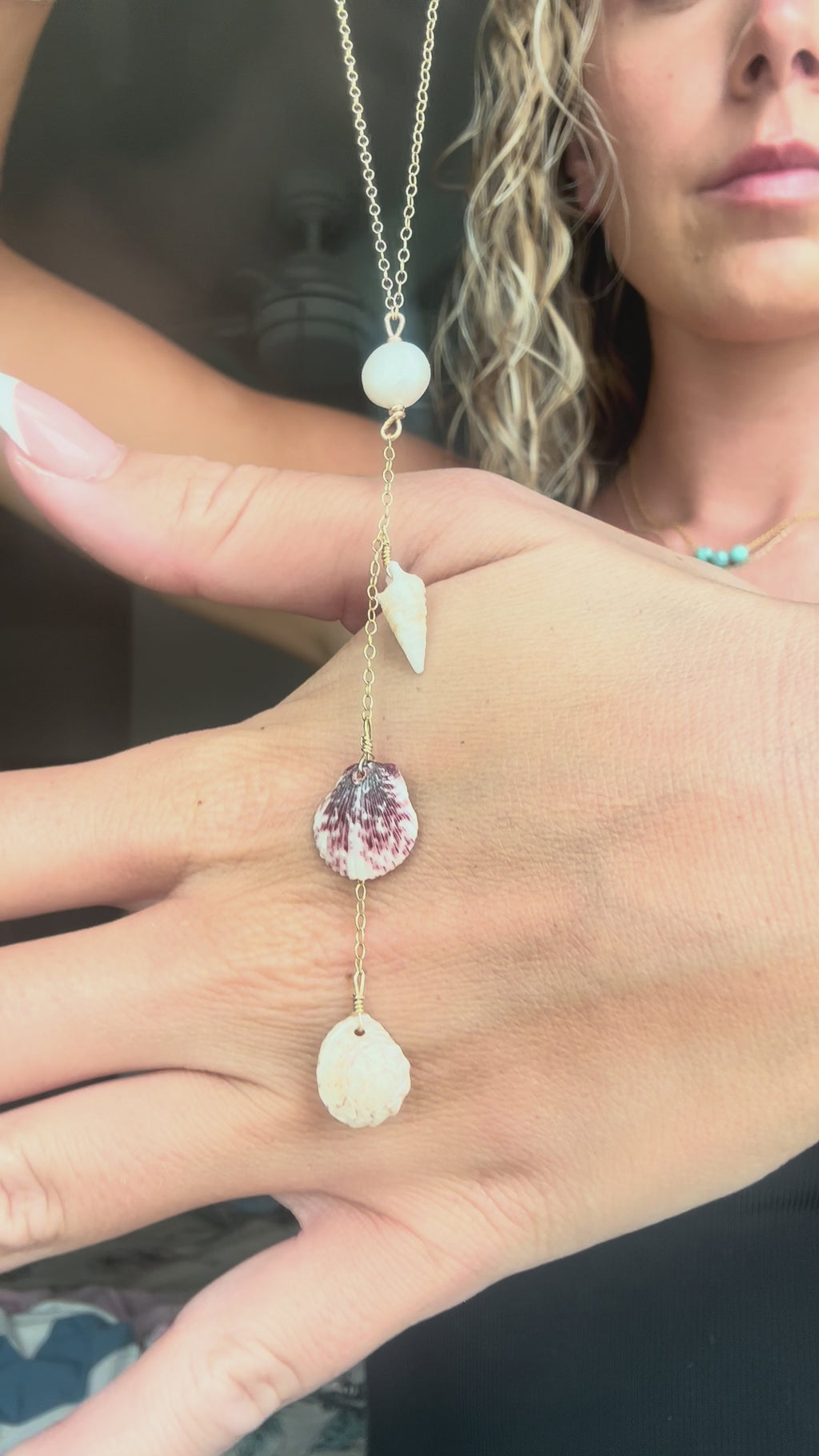 Deep Lagoon Drop Necklace