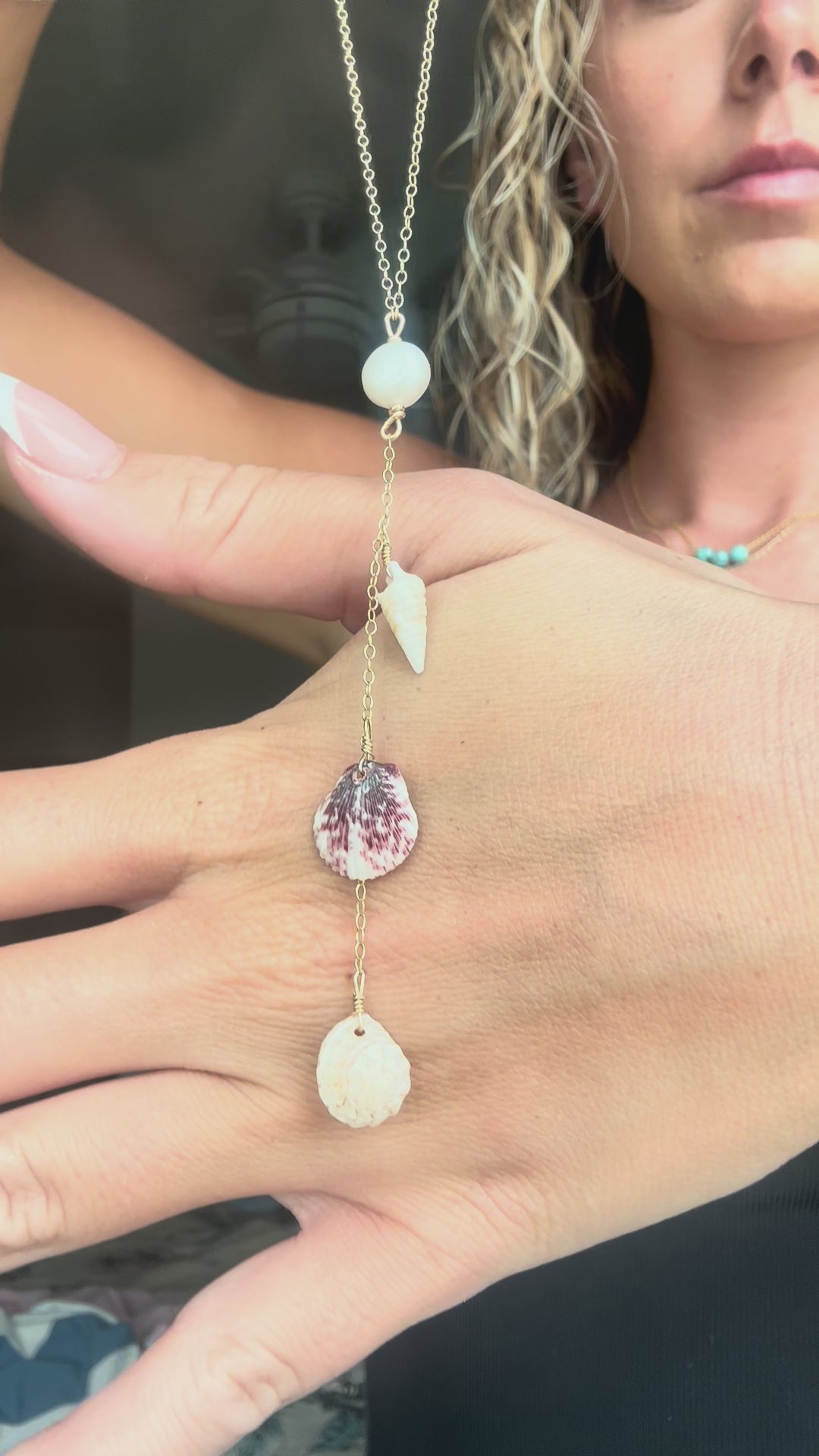 Deep Lagoon Drop Necklace