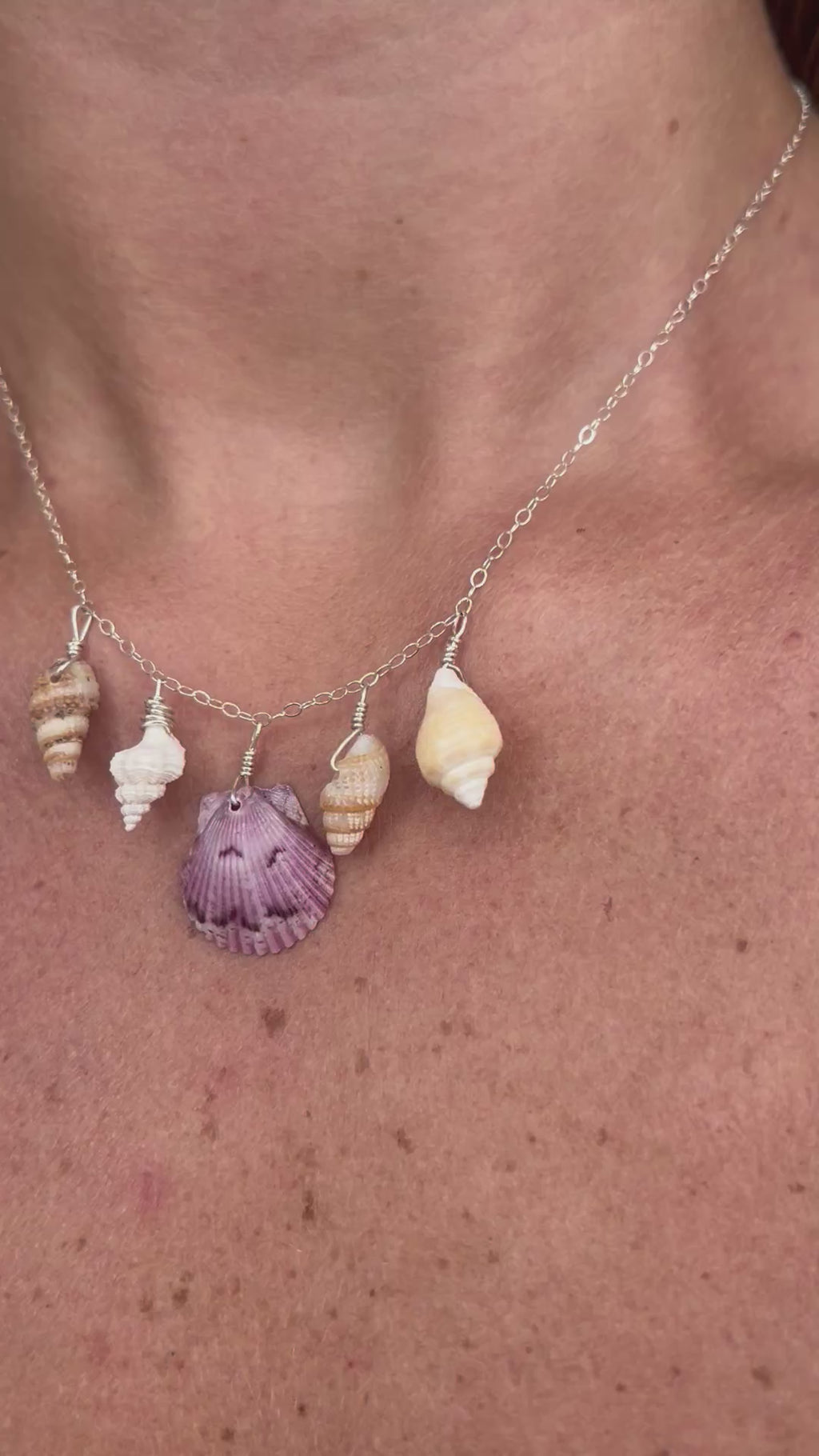 Tidal Wave Charm Necklace