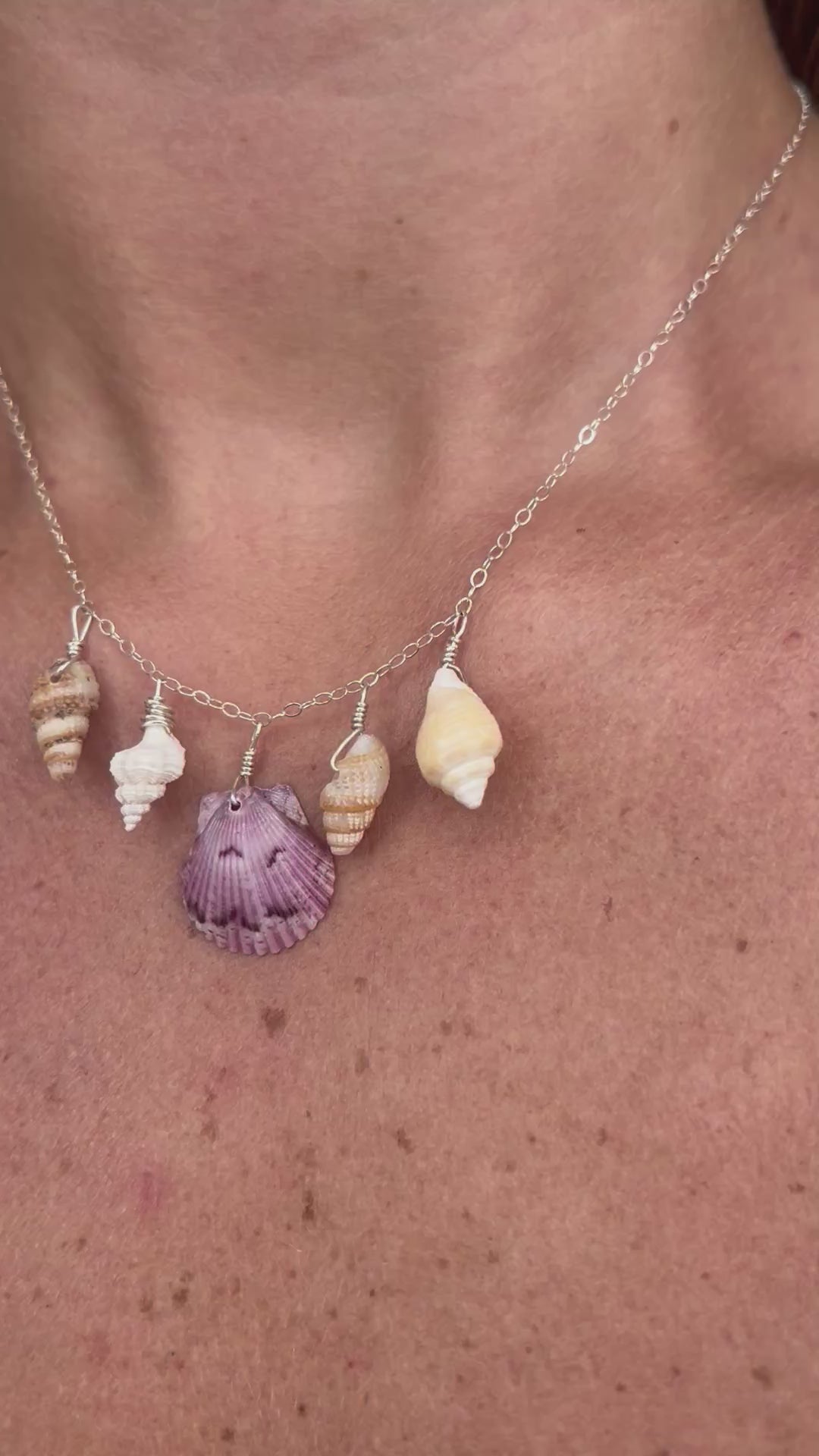 Tidal Wave Charm Necklace